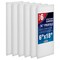 6 x 18 inch Stretched Canvas 12-Ounce Triple Primed, 6-Pack - Professional Artist Quality White Blank 3/4" Profile, 100% Cotton, Heavy-Weight Gesso